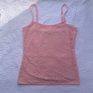 New York & Co Women’s SzM Lace Front Camisole Tank Top NWT
